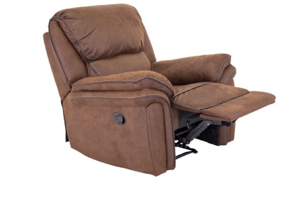 Fauteuil inclinable marron Salvino