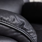 Fauteuil inclinable noir Salvino