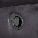 Fauteuil inclinable noir Salvino