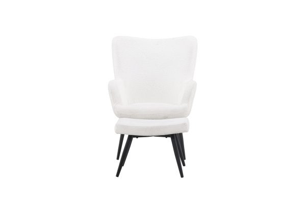 Fauteuil relax blanc Komodor