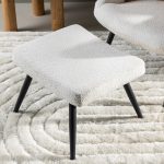Fauteuil relax blanc Komodor