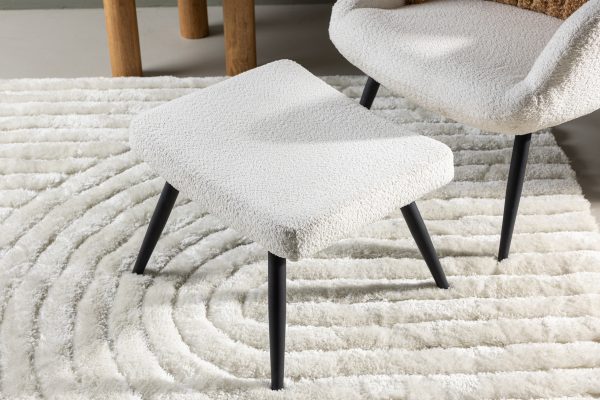 Fauteuil relax blanc Komodor
