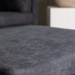 Pouf noir Bosco