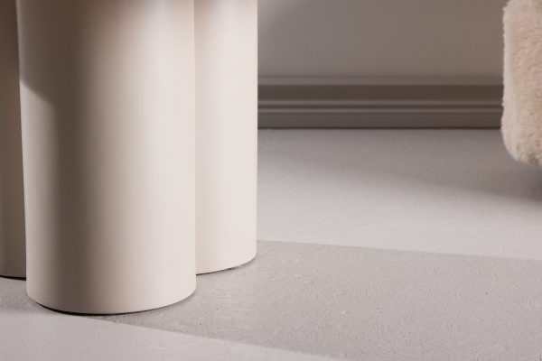 Table basse beige et bois Olga