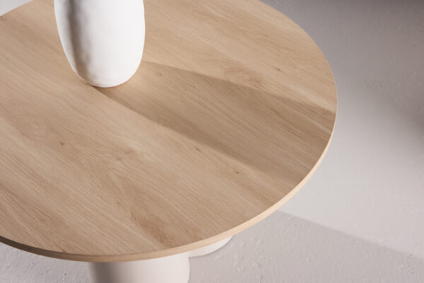 Table basse beige et bois Olga