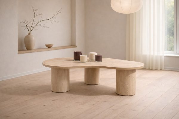 Table basse naturelle Mélina 130x78 (2) Table basse Mélina 130x78