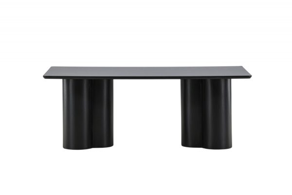 Table basse noire Olga 120x60