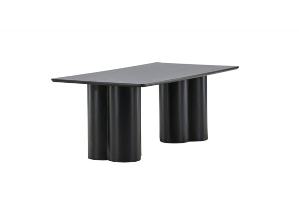 Table basse noire Olga 120x60