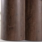Table de repas marron Olga 210x100