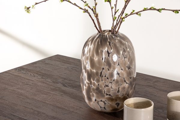 Table de repas marron Olga 210x100