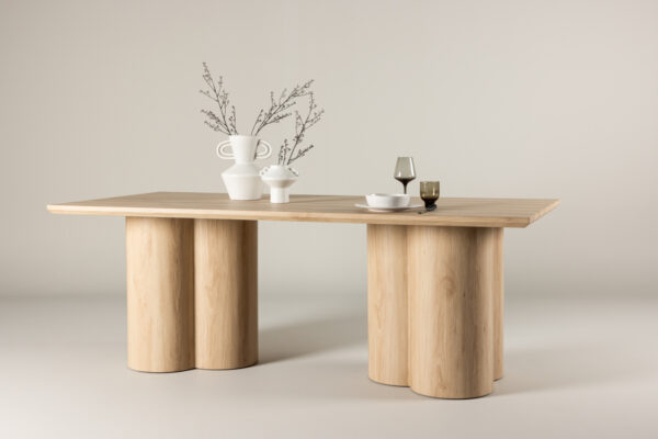 Table de repas naturelle Olga 210x100