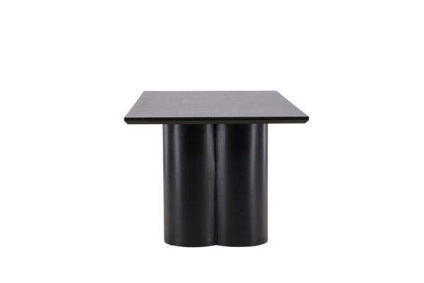 Table de repas noire Olga 210x100