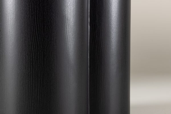 Table de repas noire Olga 210x100