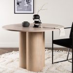Table repas naturelle ronde Olga esprit rotin home (6) Table repas naturelle ronde Olga