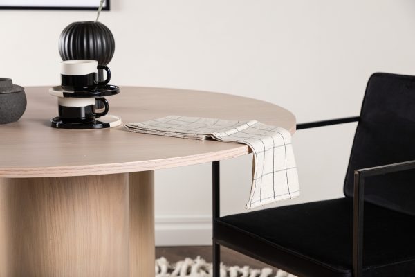 Table repas naturelle ronde Olga esprit rotin home (7) Table repas naturelle ronde Olga