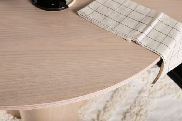 Table repas naturelle ronde Olga esprit rotin home (8) Table repas naturelle ronde Olga