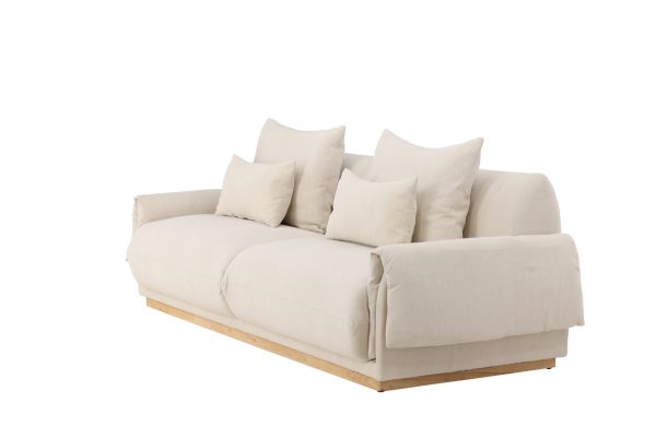 Canapé 3 places Moris - Beige