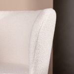 Chaise de salle à manger blanche Edona – lot de 2