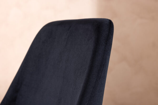 Chaise de salle à manger noire Niza – lot de 2