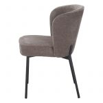 chaise de salle a manger rembourée fantine_esprit rotin home (11) Chaise rembourrée taupe Fantine