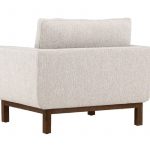 Fauteuil de salon beige Oleg
