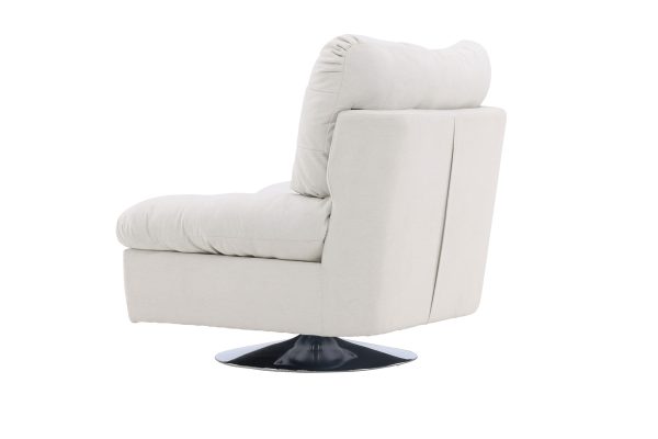fauteuil design blanc cassé florin esprit rotin home (5) Fauteuil design Florin
