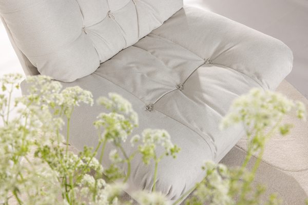 fauteuil design blanc cassé florin esprit rotin home (6) Fauteuil design Florin