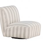 Fauteuil lounge beige Meki