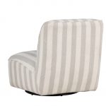 Fauteuil lounge beige Meki