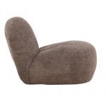 Fauteuil marron Omer