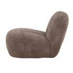 Fauteuil marron Omer