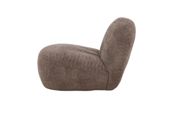 Fauteuil marron Omer