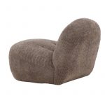 Fauteuil marron Omer