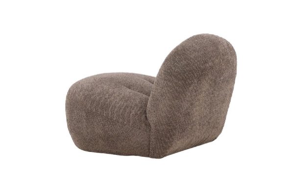 Fauteuil marron Omer