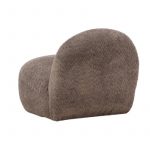 Fauteuil marron Omer