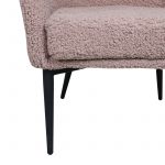 Fauteuil marron Teddy
