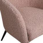 Fauteuil marron Teddy