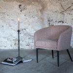 Fauteuil marron Teddy