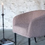 Fauteuil marron Teddy
