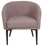 Fauteuil marron Teddy