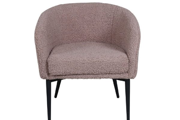 Fauteuil marron Teddy