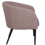 Fauteuil marron Teddy