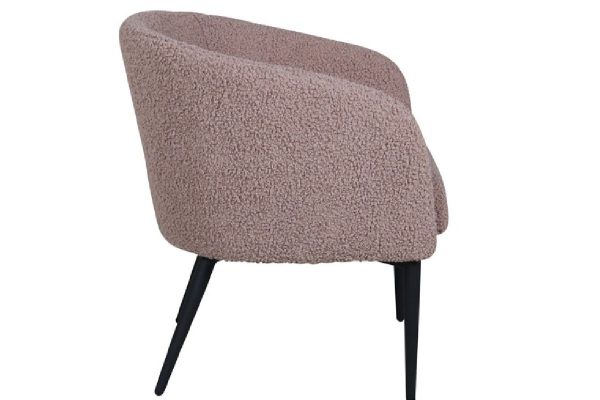 Fauteuil marron Teddy