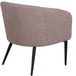 Fauteuil marron Teddy