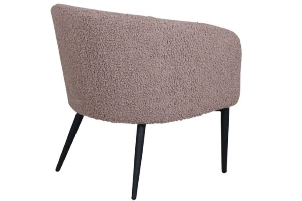 Fauteuil marron Teddy