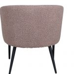 Fauteuil marron Teddy
