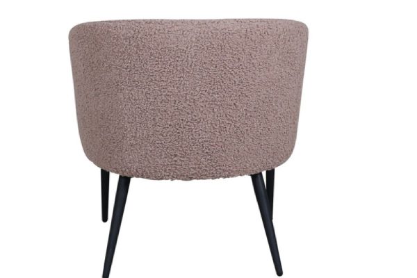 Fauteuil marron Teddy