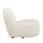 Fauteuil blanc Omer
