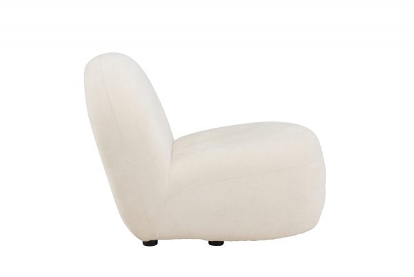 Fauteuil blanc Omer