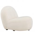 Fauteuil blanc Omer